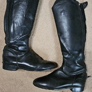 Mountain Horse zip up dress boots size 9 broken zipper